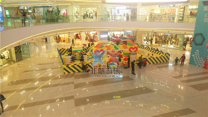 銀川西夏萬達廣場西夏區(qū)EPP積木樂園(圖1) 銀川西夏萬達廣場西夏區(qū)EPP積木樂園