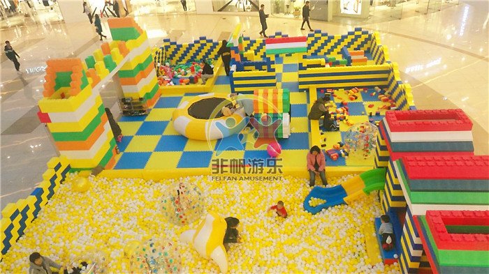 銀川西夏萬達廣場西夏區(qū)EPP積木樂園(圖4) 銀川西夏萬達廣場西夏區(qū)EPP積木樂園