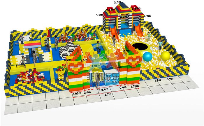 銀川西夏萬達廣場西夏區(qū)EPP積木樂園(圖5) 銀川西夏萬達廣場西夏區(qū)EPP積木樂園