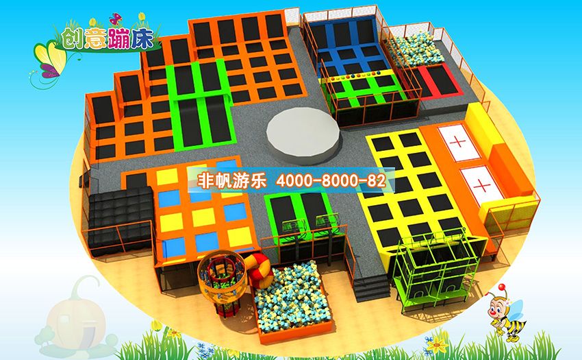 中小型室內兒童樂園報價多少錢?多少錢一平米?(圖1) 中小型室內兒童樂園報價多少錢?淘氣堡設備一平米?