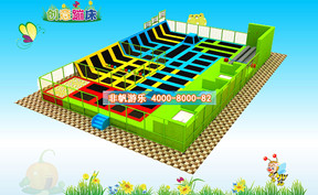 創意蹦床運動樂園系列[500平方]